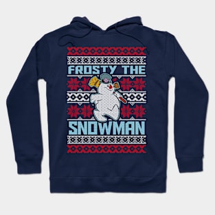 FROSTY UGLY CHRISTMAS SWEATER Hoodie